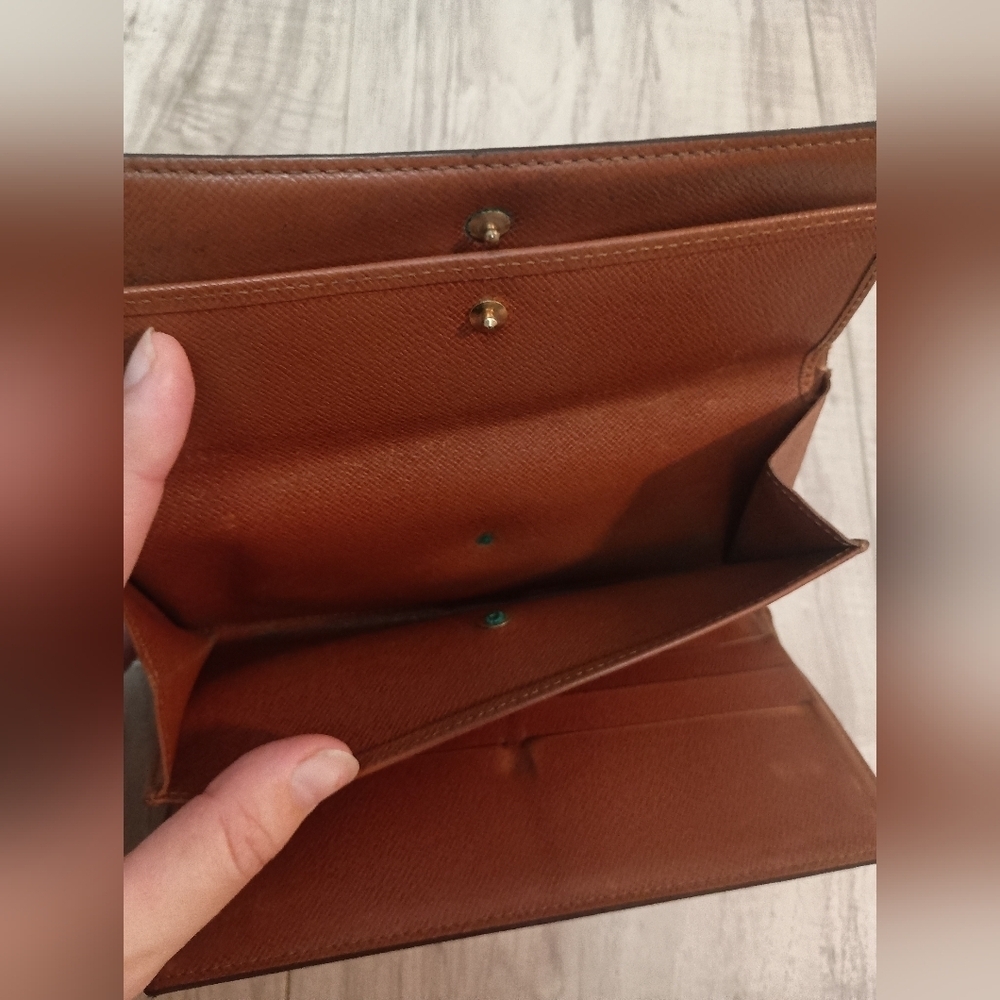 Louis Vuitton Porte Monnaie Monogram Pochette Credit Long Wallet - Picture 12 of 16
